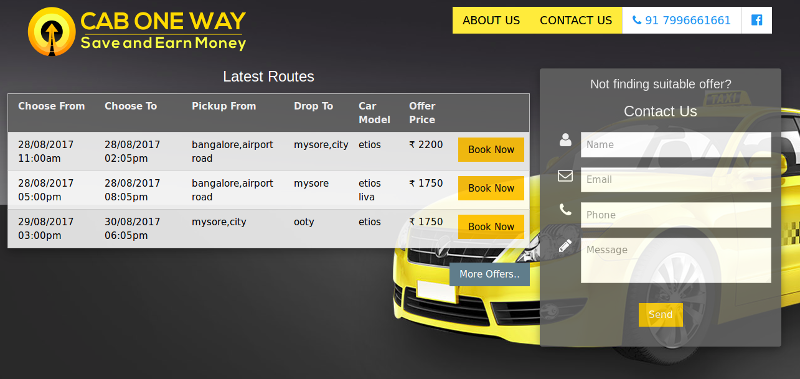 One Way Taxi